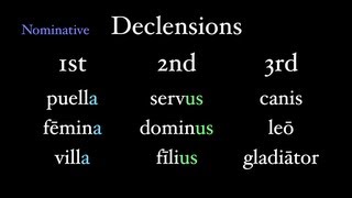 Basics of Declension [upl. by Jc]