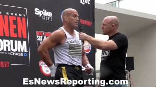 Tito Oritz Ready To Punish Chael Sonnen  esnews [upl. by Yusem]