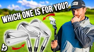 NEW Taylormade P770 vs P7MC vs P7MB irons 2023 [upl. by Gordy894]