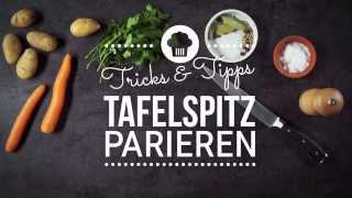 Tafelspitz parieren I richtig schneiden I Tricks und Tipps I Kochschule I FOODBOOM [upl. by Ainahpets]