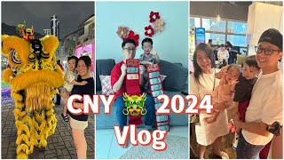 CNY 🐲🐉 Vlog 2024 。 Malaysia [upl. by Tildi]