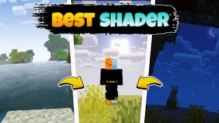 The Best 🔥121 SHADERS for Minecraft PE  New Shaders 🤫 ❤️part1 [upl. by Nohsram]