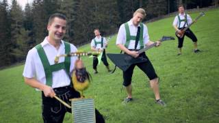 Die Analphabeten  A schneidige Polka OFFICIAL VIDEOCLIP [upl. by Cresa913]