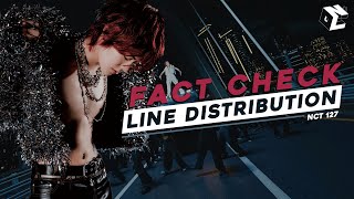 NCT 127 Fact Check  Line Distribution Color Coded Bars [upl. by Alekal]