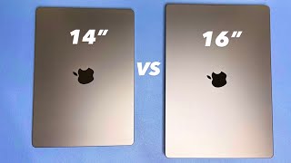 MacBook Pro M4 14quot VS 16quot Dont Choose Wrong [upl. by Atalya]