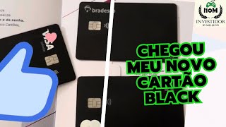 MEU NOVO CARTÃO DE CRÉDITO  BRADESCO VISA INFINITE [upl. by Hadsall]