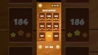 181200 Level beginner mod wood block puzzle game 2024 [upl. by Wallie]