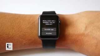 Apple Watch watchOS apps installeren en verwijderen [upl. by Caputo242]