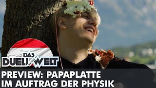 PREVIEW Sprung von der Brücke ohne Absicherung  Papaplatte im Auftrag der Physik  DUDW [upl. by Ehctav]