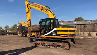 JCB JS130 LC TRACKED EXCAVATOR FOR SALE [upl. by Stodder118]