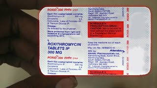 roxid 300 mg tablet uses  price  composition  dose  side effects  precautions  in hindi [upl. by Feldman]