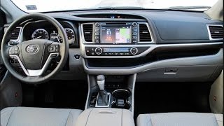 2016 Toyota Highlander Interior [upl. by Ellehcsor]