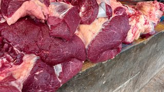 Amazing Meat cutting  Cow cutting videos  amazing skills in Bangladesh  little piss cutting video [upl. by Ethe638]