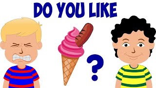 Do you like ice cream Yucky Kids Simple Songs Compilation [upl. by Maximilien]