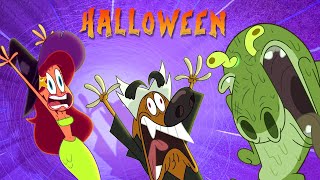 NEW Zig amp Sharko 4  Spooky Adventures HALLOWEEN COMPILATION Cartoon collection  New Episodes [upl. by Latsyrhc]