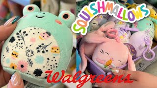 EASTER SQUISHMALLOW HUNTING AT WALGREENS [upl. by Karr]