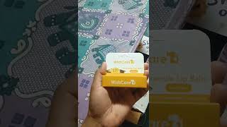 Wishcare tinted and non tinted lipbalm with SPF 50 unpacking tintedlipbalm wishcare [upl. by Anirual]