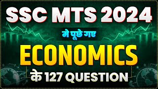 ECONOMICS QUESTIONS ASKED IN SSC MTS 2024  GK GS FOR SSC EXAMS  PARMAR SSC [upl. by Roehm692]