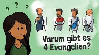 Warum gibt es 4 Evangelien  Matthäus Markus Lukas Johannes [upl. by Bigner154]