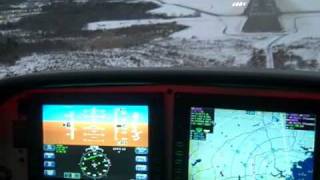 Cirrus SR22 Avidyne Entegra Glass Panel [upl. by Llerud]