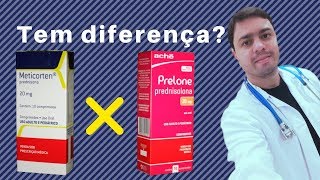 Qual a diferença entre a PREDNISONA e a PREDNISOLONA [upl. by Nicholl]