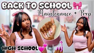 BACK TO SCHOOL MAINTENANCE AND PREP VLOG [upl. by Rolecnahc223]