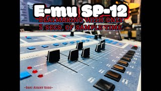 SP12  Beatmaking with only 5 secs of sample time [upl. by Sybley]