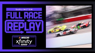 NASCAR Xfinity Series Sport Clips Haircuts VFW Help A Hero 200  Darlington Raceway  Full Replay [upl. by Nisa]