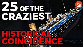 25 Of The Craziest Historical Coincidences You’ve Ever Heard [upl. by Ecyak]