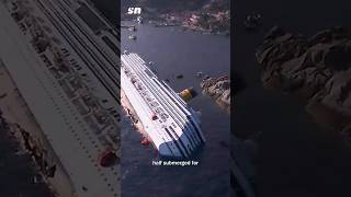 Costa Concordia A tragic history revealed  shorts [upl. by Qiratla]