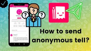 How to send an anonymous tell on Tellonym [upl. by Candis]