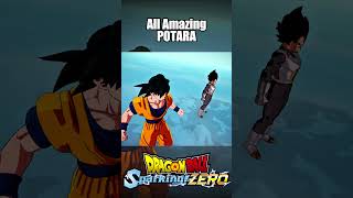 All potarafuse💖dbzsparkingzero dbzsparkingzerogameplaydbzsparkingzerogamedbzblackgokugokudbzgt [upl. by Haimarej]