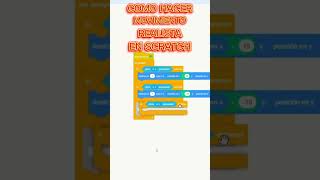 Como hacer movimiento realista en scratch [upl. by Enihpad]