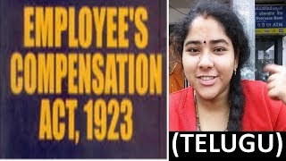 Workmen compensation act 1923Employee compensation act 1923TSSPDCL JPO SYLLABUSJPO CLASS 12 [upl. by Renba694]