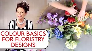 Fundamentals of Floristry The Basics of Colour in Floral Designs [upl. by Wrightson361]