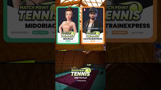 Match Point Tennis Community Match Midoriao vs Coletrain Preview vrsports freetoplay meta [upl. by Notsirhc392]