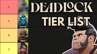 Deadlock August Tier List  All Heroes Ranked [upl. by Drofiar]