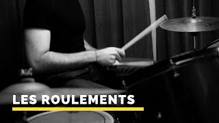 Cours de batterie  Rudiments  Les roulements [upl. by Wilbur]