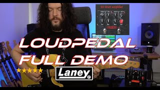 Laney IRONHEART FOUNDRY  LOUDPEDAL Full Demo  with Micky Crystal [upl. by Nodnrb]