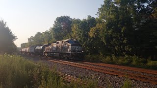 NS 9809 C409W Leads K76 through Piscataway 91324 [upl. by Ainafetse]