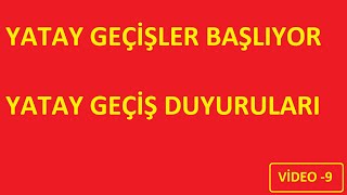 YATAY GEÇİŞLER BAŞLIYOR 9 DİCLE ÜNİVERSİTESİ  YATAY GEÇİŞ DUYURULARI  9 [upl. by Frederigo710]