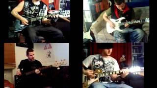 Saber Rider Metal Cover HD Guitar Opening [upl. by Braeunig]