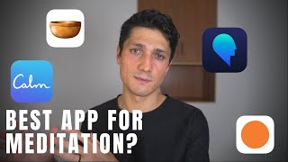 Best Meditation App review  Calm Headspace amp more [upl. by Rene]