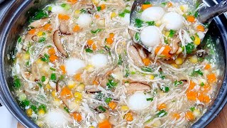 SÚP GÀ  Cách nấu SÚP GÀ thơm ngon bổ dưỡng bồi bổ sức khỏe cho cả nhàchicken soup phùng bắctv254 [upl. by Julie]