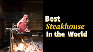 Best steakhouse in the world Dine in Chef Table Butcher Dario Cecchinis steakhouse All you can eat [upl. by Aieki]