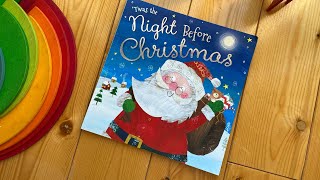 ‘Twas Night Before Christmas by Clement Clarke Moore  Audiobook  Pasaka bērniem [upl. by Einnahpets293]