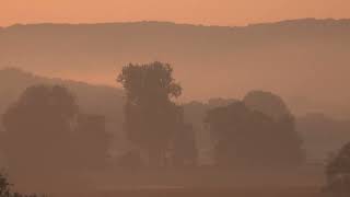 Hattingen Spätsommer 2024 Sonnenaufgang Nebel Hattingen Germany late summer [upl. by Nonah]