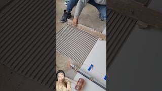 Instalación de pisos perfecta o azulejos consteuction civilengineering home [upl. by Eenel]