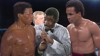 When Unknown Ray Leonard Challenged Mayweather [upl. by Neleag]