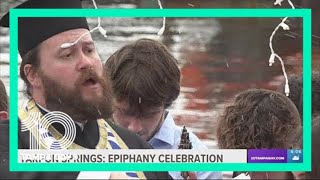 Kicking off 117th Epiphany celebration in Tarpon Springs [upl. by Hewart]